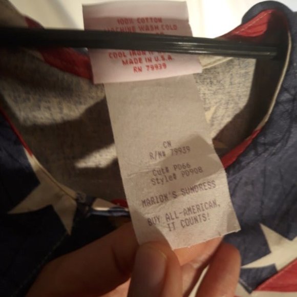 NWT Talbots kids Girls American Flag Dress Size 6 - Picture 5 of 7